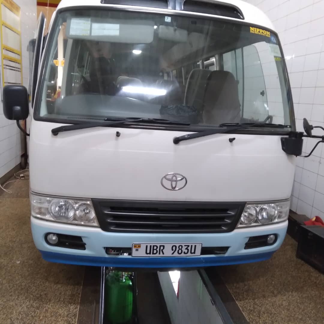 Executive 4x4 Toyota Coaster available for hire